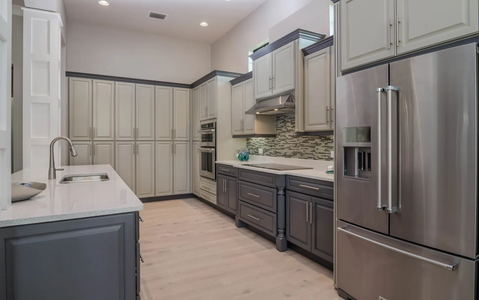 Kitchen appliances at The Captiva Model, a custom home built by Marvin Homes in Naples, Florida